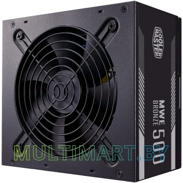 Блок питания Cooler Master MWE 500 Bronze V2 500W (MPE-5001-ACAAB-EU) картинка 3
